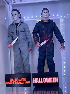Halloween 1:6 Scale Figure Display Cabinet Plaque • £5