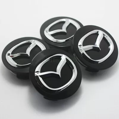 4x Car Wheel 56mm Rim Center Covers Hub Caps Emblems Badges Auto Styling F Mazda • $16.69