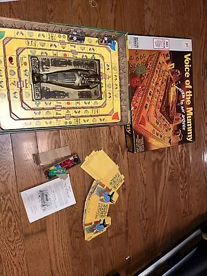 Rare Voice Of The Mummy Board Game 1971 1st Edition Red Jewels Complete  • $475