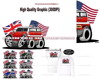 DigiRods Mini Cooper Clubman British Model Cartoon Car T Shirt S-5X • $22.95