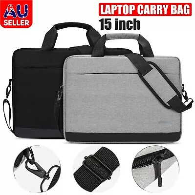 15.6” Laptop Shoulder Bag Sleeve Briefcase Case For Macbook Lenovo HP Dell Sony • $26.99