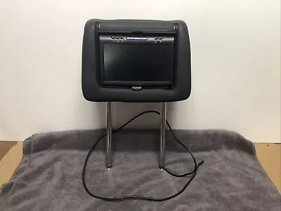 Driver Left Black Headrest 7” Video Monitor Screen OEM 10-12 FORD FLEX • $199.95