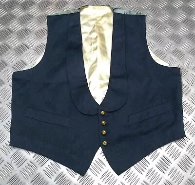 RAF Vintage Waistcoat Mess Dress Officer Kings Crown Old Pattern Royal Air Force • £129.99