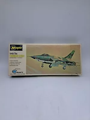 Vintage Hasegawa F-105D Thunder Chief 1/72 Scale Model Kit JS-014:175 • $14.85