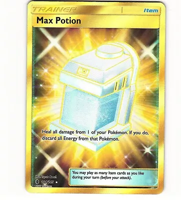 2017 Light Play Pokemon Max Potion 164/145 Guardians Rising Reverse • $9.99