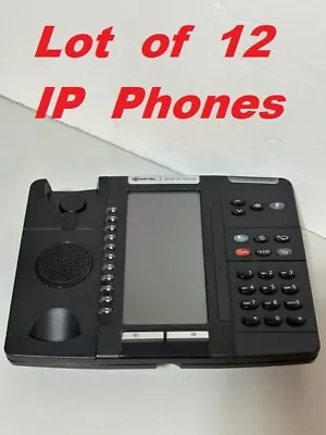 💥Lot Of 12 MITEL 5320 💥IP Phones NO Stands Or Handsets TESTED READ DESCRIPTION • $23.95