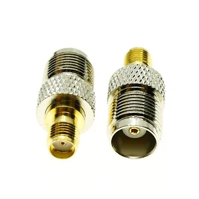 TNC Female Jack To SMA Female In Series RF Coaxial Adapter Connector • $2.89