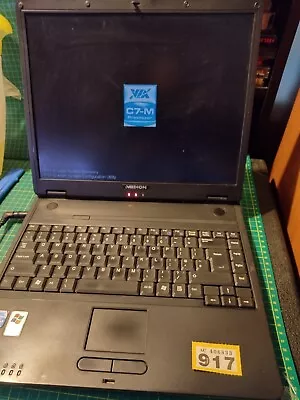 £8 • Buy Medion MIM2080 Laptop - POWERS UP OK, No Mains Supply, Or HDD - Sold As Faulty