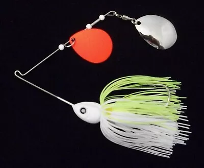 ELITE SPINNERBAIT 3/4oz  CHARTREUSE & WHITE With COLORADO BLADES • $6.79