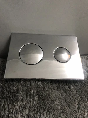 £32.45 • Buy Ideal Standard Concealed Chrome Cistern  Dual Button Flush Plate
