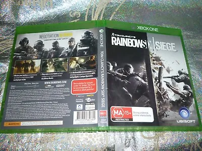 Tom Clancy's Rainbow Six Siege (xbox One Game Ma15+) (160344 A) • $13.65