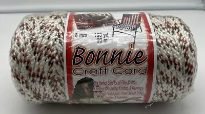 NEW OLD STOCK 80's  Bonnie Macrame Braid 6mm 100 Yds Craft Cord Indian Corn • $19.99