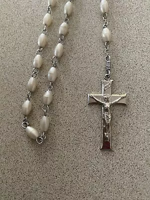 Pocket Rosary Beads Religious Sacraments Gift Cross • $8.50