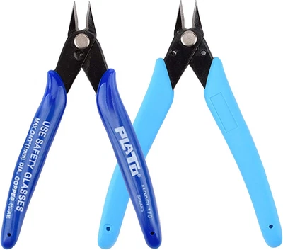 £7.24 • Buy Wire Cutters, 2pcs Side Cutters Cable Cutters Precision Flush Cutters Wire Snips