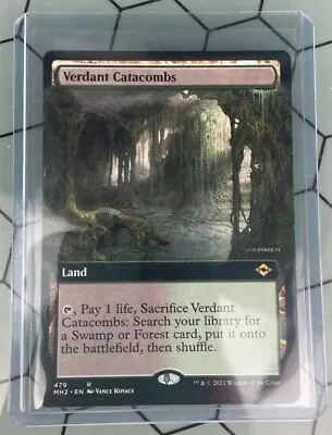 Verdant Catacombs Extended Art MTG Modern Horizons 2 NM • $32.91