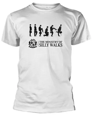 Monty Python Ministry Of Silly Walks White T-Shirt NEW OFFICIAL • $21.39