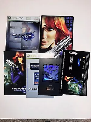 $7 • Buy Perfect Dark Zero XBOX 360 Steelbook Limited Collector's Edition - NO GAME