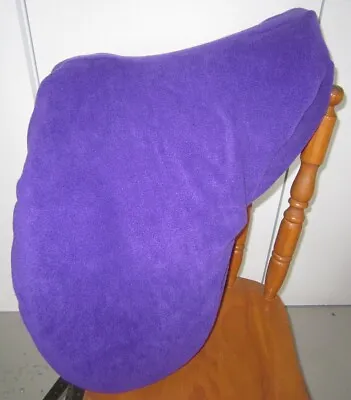 Horse Stock/Western/Fender Saddle Cover FREE EMBROIDERY+1 Stirrup Socks PURPLE • $56