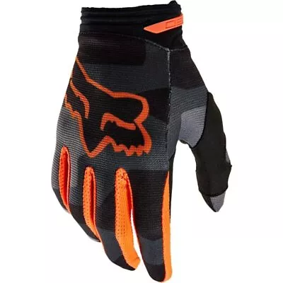 NEW Fox 180 Bnkr Grey Camo Dirt Bike Gloves • $25