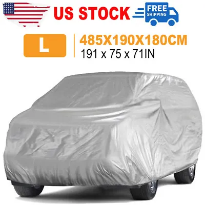 Full SUV Car Cover Waterproof Outdoor Dust Rain UV Protector Fit For Toyota RAV4 • $25.49