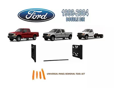 1999-2004 Ford F-250 F-350 F-450 F-550 Stereo Install Dash Kit Tool Set • $15.09