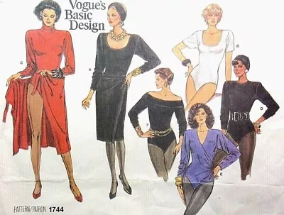 Vogue's Basic Design Pattern 1744 Size-16 • $25