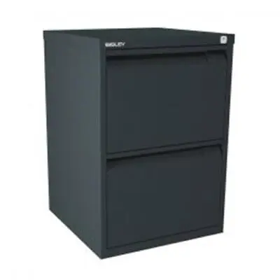 £114.99 • Buy Bisley A4 Filing Cabinet 2 Drawer Flush Handle | 24 Hour Weekday Delivery