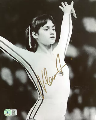 Nadia Comaneci Authentic Signed 8x10 Photo Autographed BAS #BD20723 • $44.99