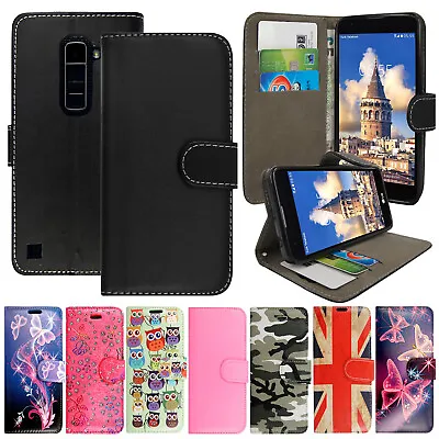 Case For LG K3 K4 K5 K8 2017 K10 K40 Flip Card Wallet Leather Phone Stand Cover • £2.75