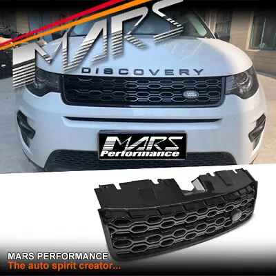 Black MY19 Style Bumper Grille Grill For LAND ROVER Discovery Sport L550 15-19 • $299.99