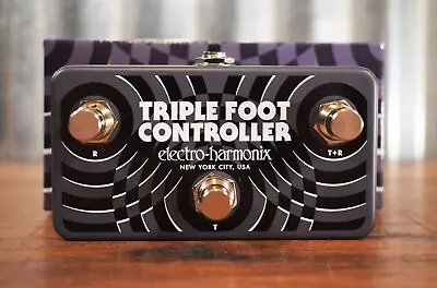 Electro-Harmonix EHX Triple Footswitch 3 Button Remote Guitar Amp & Effect Pedal • $48.10