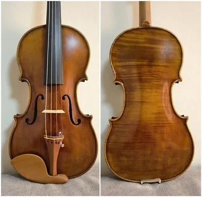 Nicolaus Amati 1670 Violin Copy 4/4 Handmade Antiqued Style Varnish #1805 • $229.99