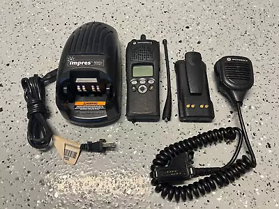 Motorola XTS2500i 700/800Mhz P25 Portable Radio H46UCH9PW6BN W/ Accessories • $124.99