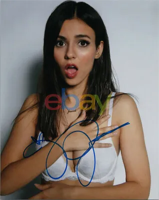 VICTORIA JUSTICE Autographed Signed 'SEXY' 8x10 Photo Reprint • $19.95