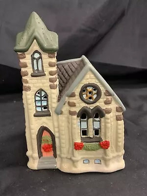 Vintage Cobblestone Corners Christmas Village  Hope Community Church 2001 • $8.06