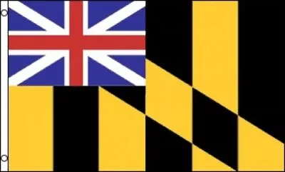 Calvert Arms Flag 3x5 King's Colours Colors Maryland Lord Baltimore Colonial US • $10.77