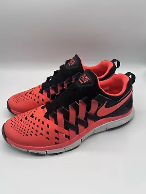 Nike Free Trainer 5.0 Atomic Red Sport Men Shoes Size 13 Slip On/Lace Up • $44.99