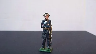 Civil War Union General Hand Painted Miniature Toy Soldier Officer • $14.95