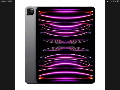 New Apple IPad Pro 12.9 6th Gen (2022) 256GB WIFI + Apple Pencil 2 And Case • $1875