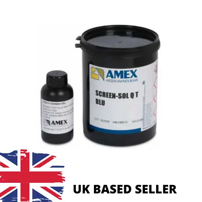 £24.95 • Buy Screen Printing Emulsion AMEX QT DUAL CURE Emulsion 1kg - Screen Printing