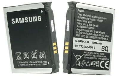 ORIGINAL SAMSUNG AB603443CU BATTERY For SAMSUNG G800 S5230 L870 U940 CELL PHONES • $16.79