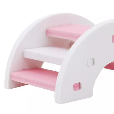 £3.17 • Buy Toy Pet Accessories Hamster Toy Climbing Ladder Hanging Hamster Wooden Ladder