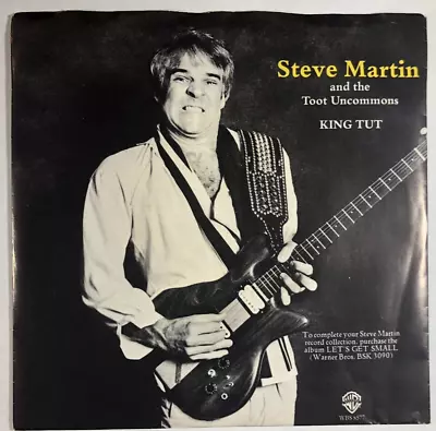 STEVE MARTIN  King Tut Sally Goodin 45 RPM Record  With Picture Sleeve 7  1978 • $5.55