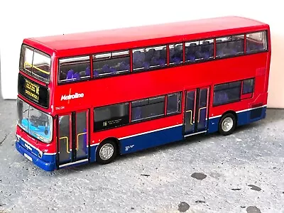 Cmnl Ukbus 1002 Alx400 Dennis Trident London Metroline Diecast Model Bus • £17.99