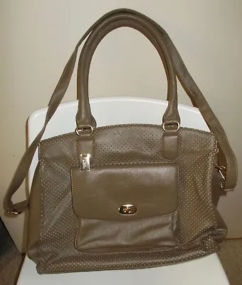 Women's Handbag L Credi Beige (taupe) Lots Of Space Pre-owned Good • £6.89