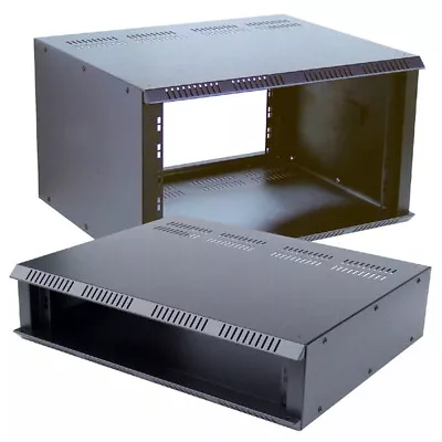 Bench Top Rack Cabinet  435mm / 17.13  Deep Comms And AV Rack 2U 4U 6U 8U • £159.09