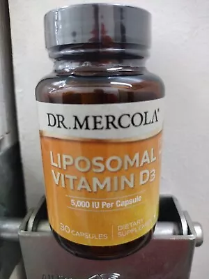 Liposomal Vitamin D3 By DR MERCOLA 30 Capsule 5000 IU • $12