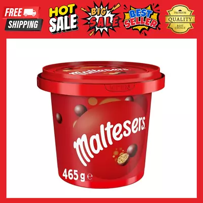 Maltesers Milk Chocolate Snack And Share Gift Bucket 465g Free & Fast Shipping • $14.14