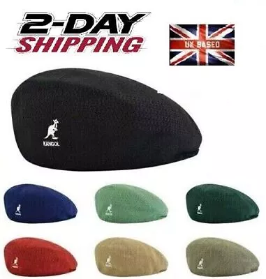 Kangol Breathable Beret Hat Summer Newsboy Woven  Flat Caps Casual Men Women UK • £11.99