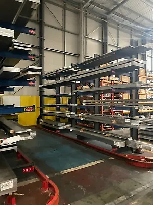 HEAVY DUTY  Storage Warehouse/garage/workshop Cantilever Racking 16 Available!! • £1080